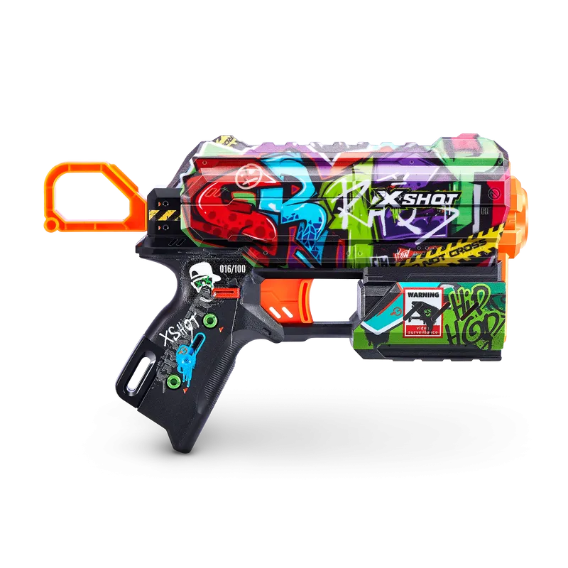 ZURU X Shot Skins Flux Dart Blaster  Graffiti